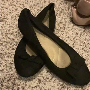 Black flats